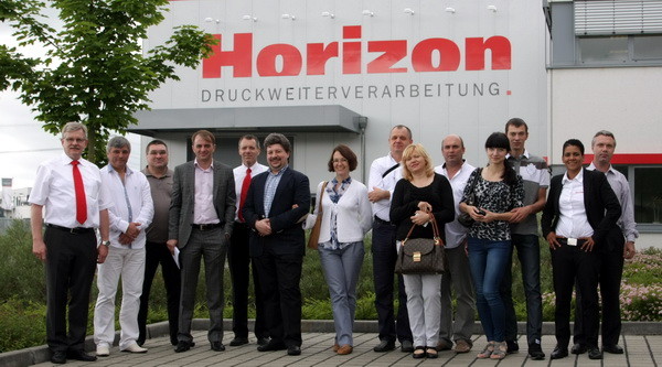 В конце июня для группы клиентов ГК «ТЕРРА ПРИНТ» была организована поездка в головной офис Horizon