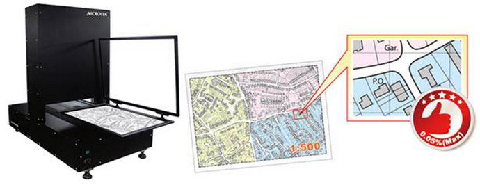 Сканер LS-4600H для оцифровки кадастровых карт