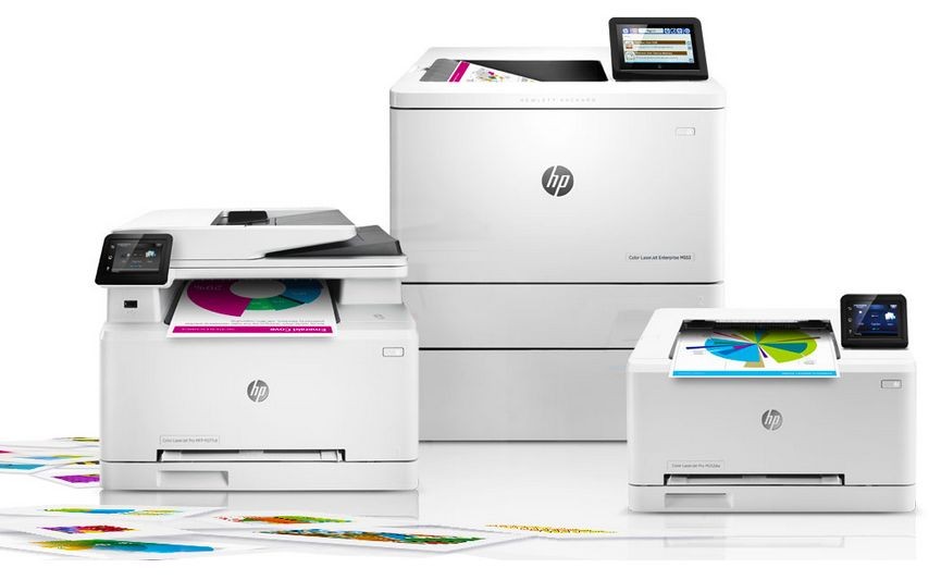 HP выпускает новую серию лазерных принтеров 