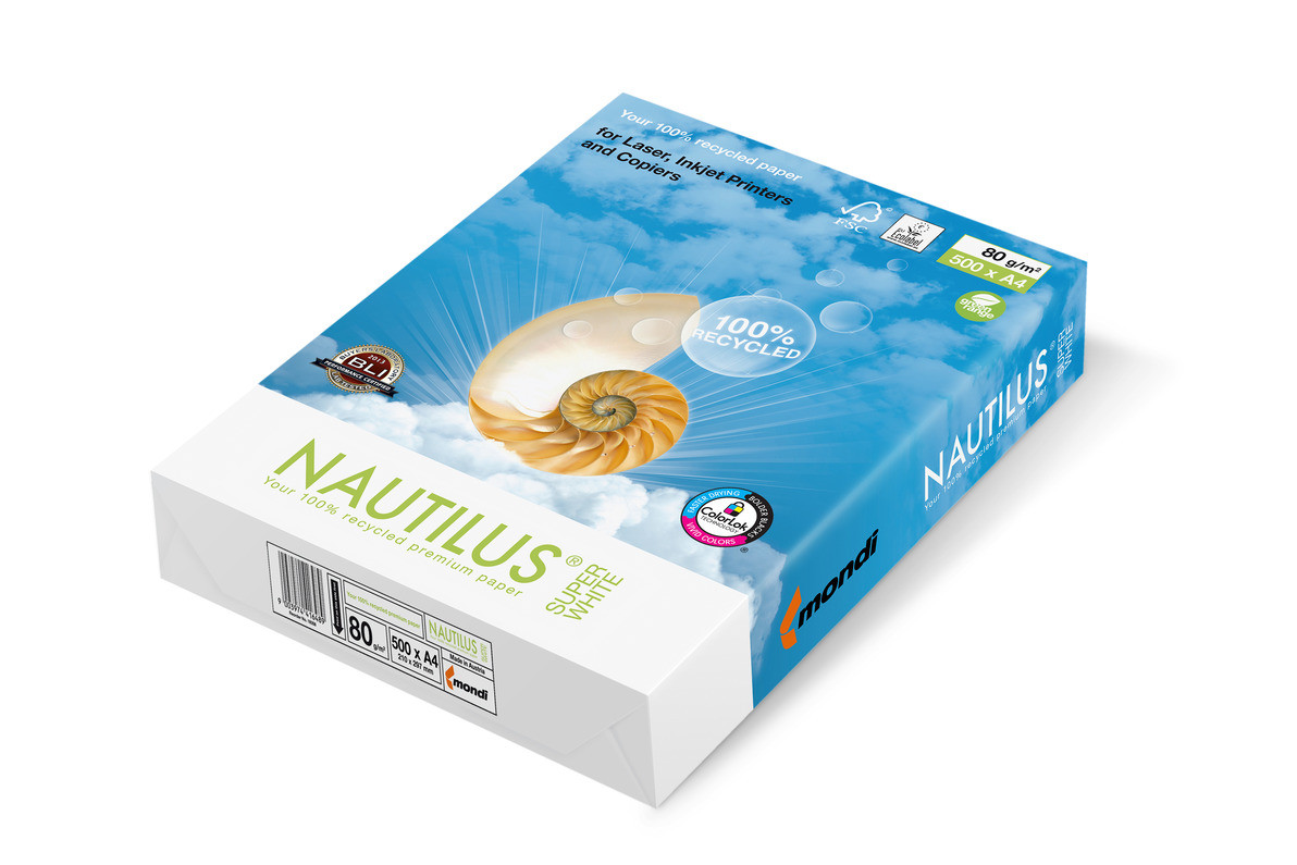 Antalis – дистрибьютор бумаги Mondi Nautilus в регионе EMEA