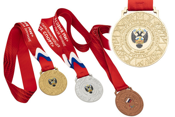 Медали для паралимпийцев декорировали с помощью УФ-принтера Mimaki UJF-6042 MkII е