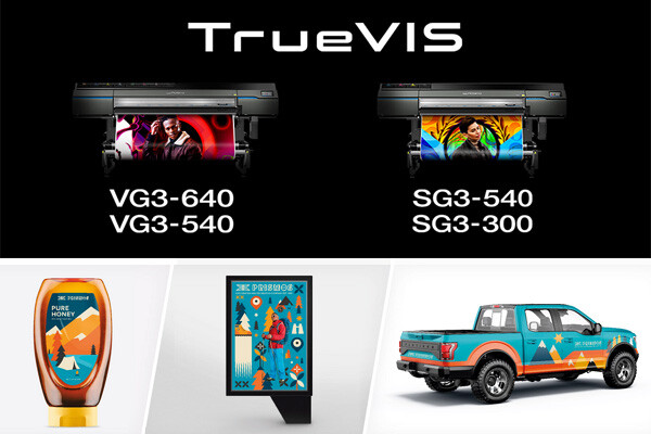 Roland DG представила принтеры/каттеры TrueVIS третьего поколения