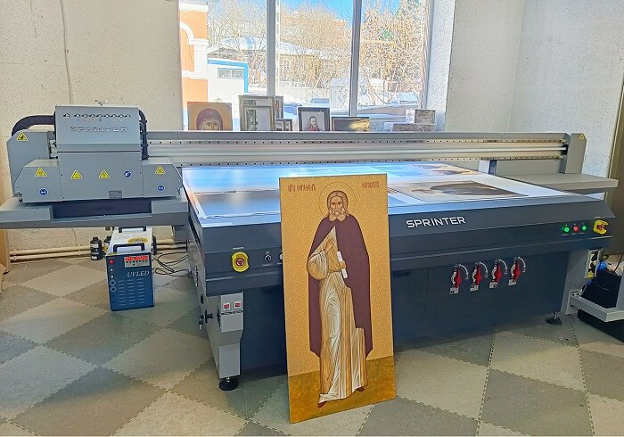 В печатной мастерской старейшей и самой значимой монашеской обители – Свято-