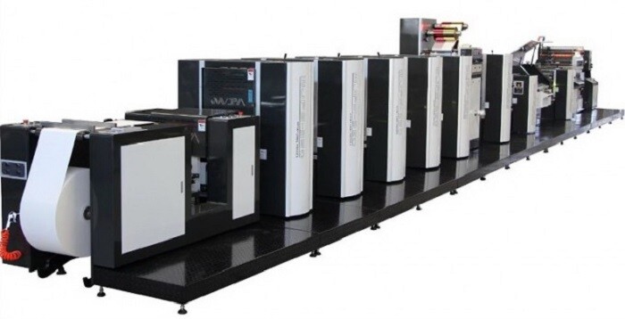 WPS 350D/450D/550D - полуротационная офсетная печатная машина с опциями 